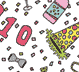 New Years Confetti